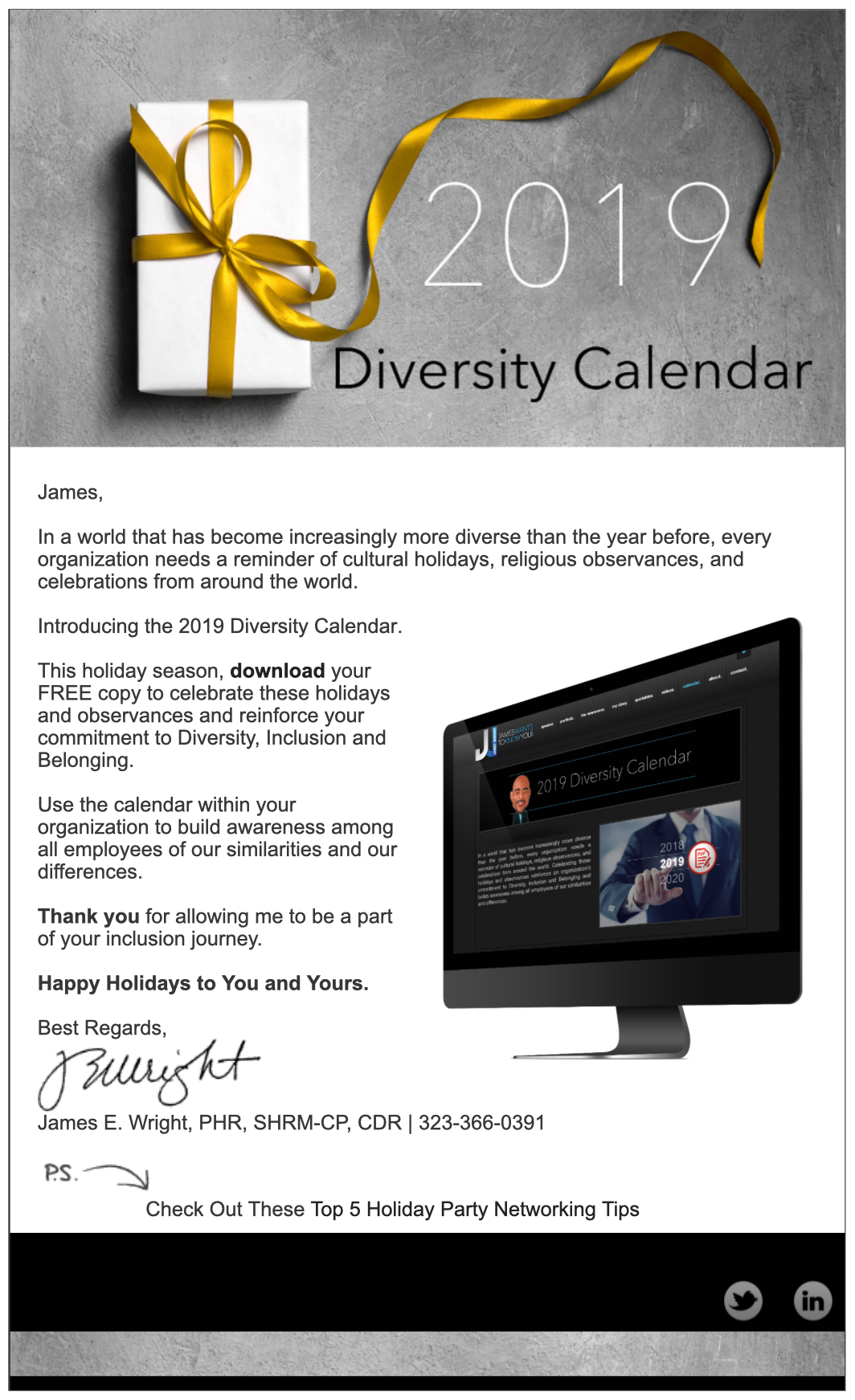 Diversity Calendar